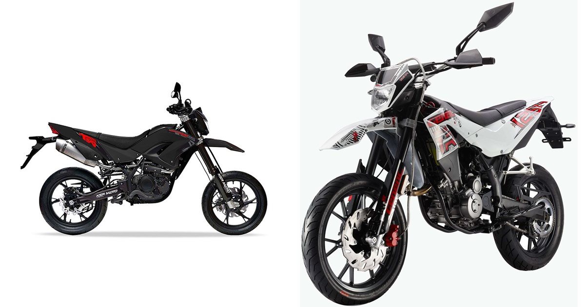 Tr125 Motorrad Vergleich KSR Moto TW 125 SM 2020 vs. KSR Moto TR 125 SM 2013
