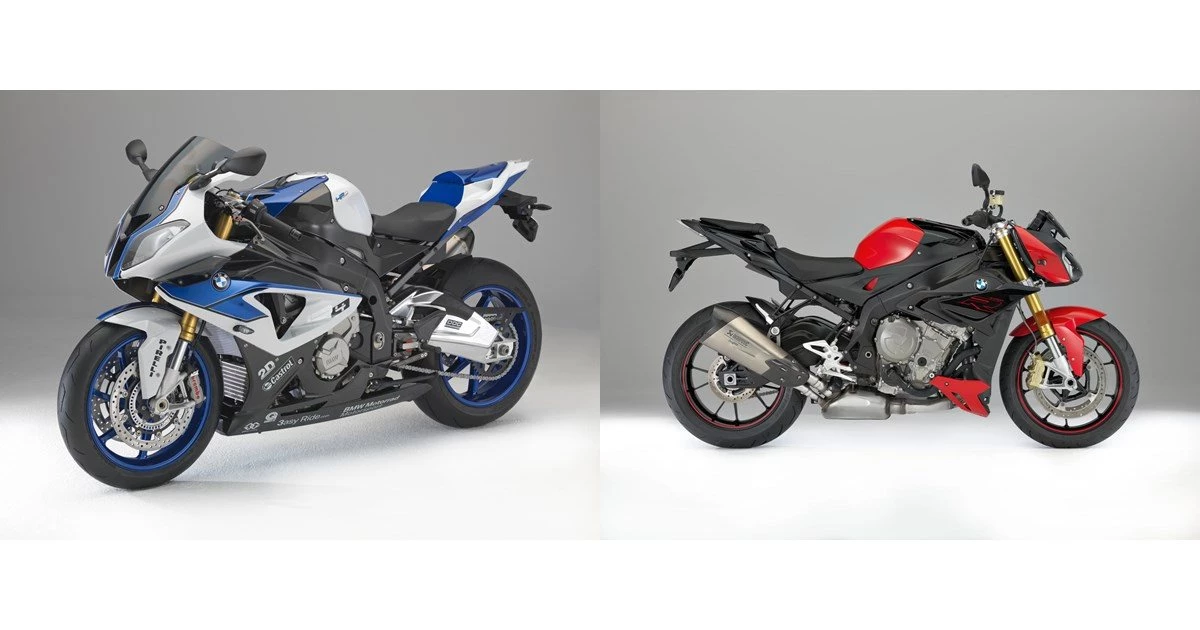 Motorrad Vergleich BMW HP4 2015 vs. BMW S 1000 R 2019