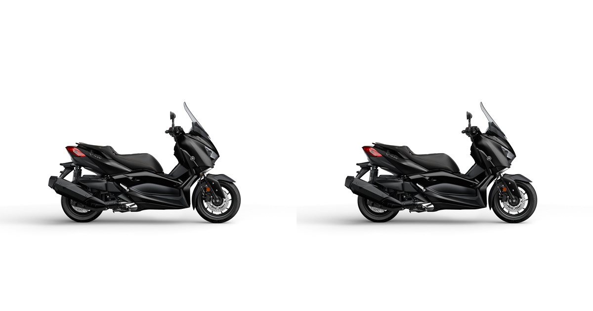 Motorrad Vergleich Yamaha XMAX 400 Iron Max 2019 vs. Yamaha XMAX 400 ...