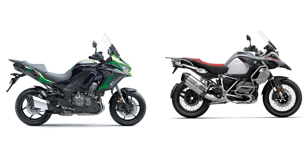 Kawasaki Versys 1000 SE 2022 vs BMW R 1250 GS Adventure 2019