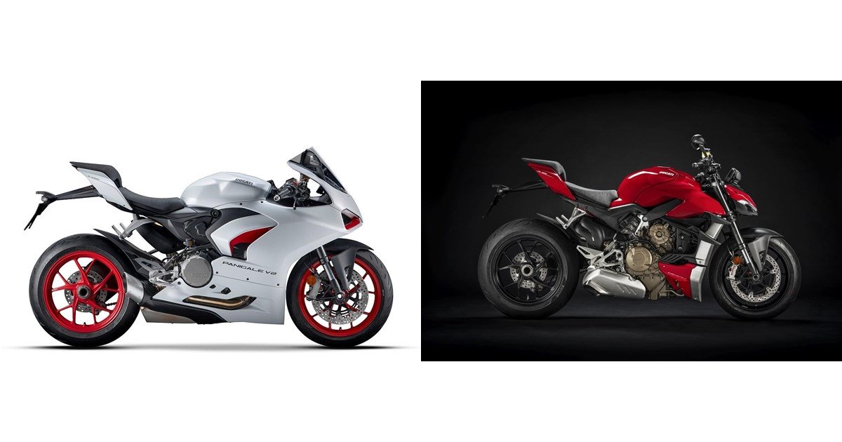 Curated visual reference: Picture Idea: Ducati Panigale V2 2023 Vs Ducati Streetfighter V4 2022