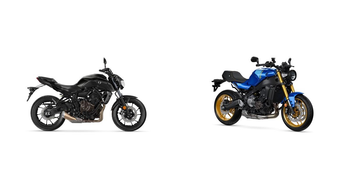Yamaha MT-07 2020 vs Yamaha XSR900 2023
