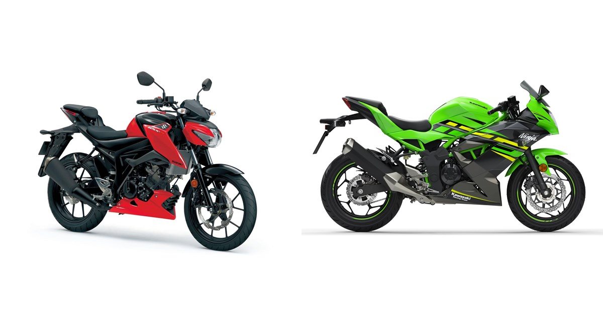 Suzuki GSX-S125 2020 vs Kawasaki Ninja 125 2019