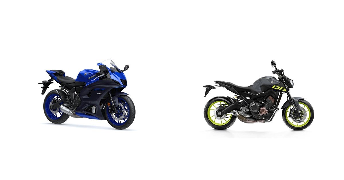 2016 R7 Motorrad Vergleich Yamaha R7 2021 vs. Yamaha MT-09 2016