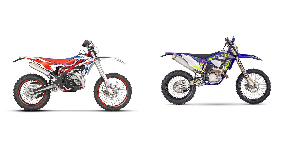 Saeed R Beta Motorrad Vergleich Beta Xtrainer 300 2022 vs. Sherco 300 SEF-R 2022