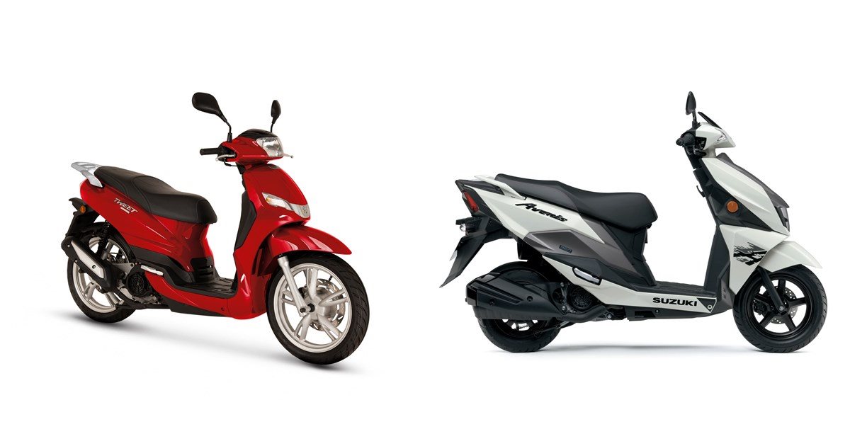 Motorrad Vergleich Peugeot Tweet 125 Active 2021 Vs Suzuki Avenis 125 2023