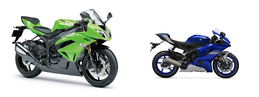 Kawasaki Ninja ZX-6R 2009 vs Yamaha YZF-R6 2020