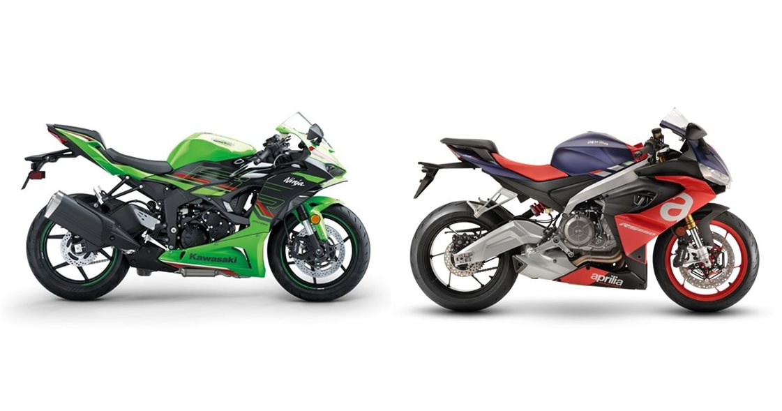 Kawasaki Ninja ZX-6R 2024 vs Aprilia RS 660 2021