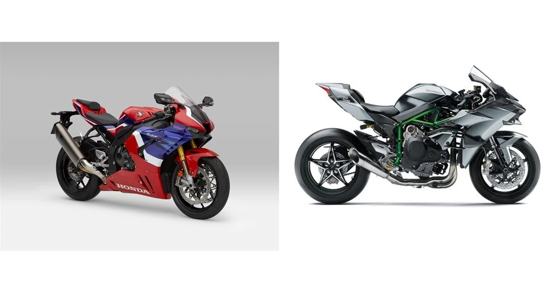 Honda Cbr1000rr R Fireblade Sp 2020 Vs Kawasaki Ninja H2r 2023