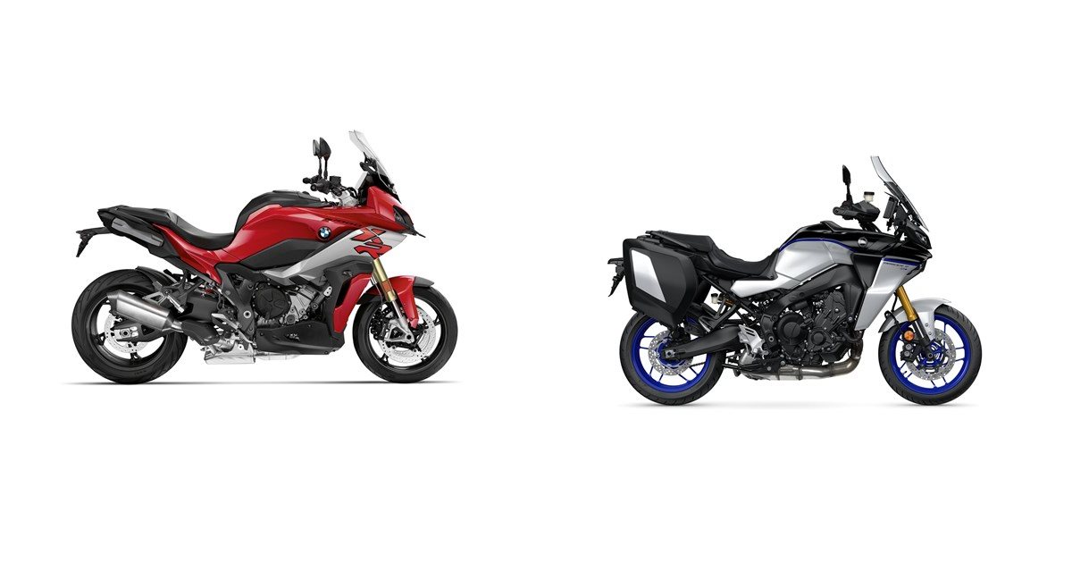 Motorrad Vergleich BMW S 1000 XR 2021 vs. Yamaha Tracer 9 GT+ 2023