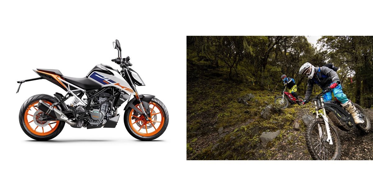 Motorrad Vergleich Ktm 125 Duke 2023 Vs Sur Ron Firefly Offroad