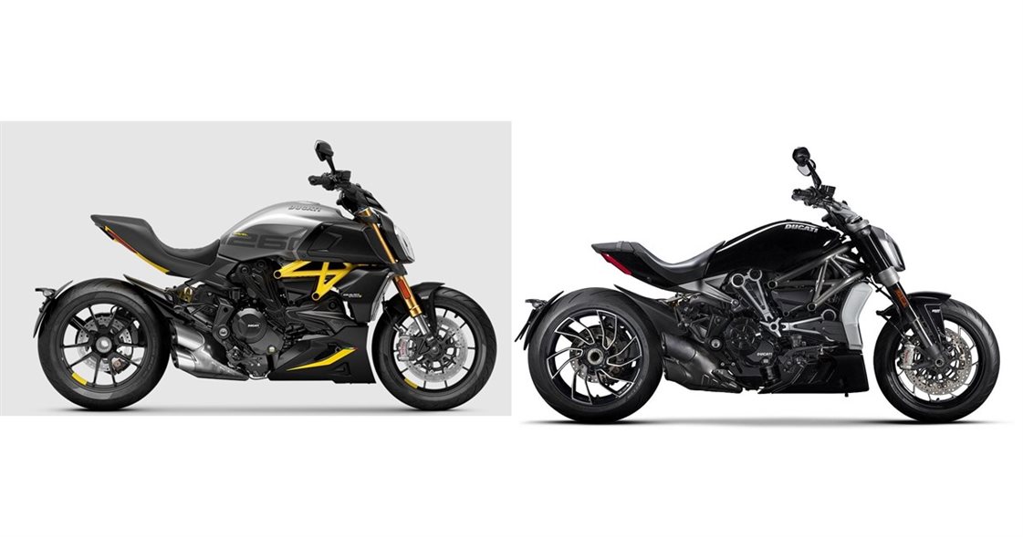 Ducati Diavel 1260 S 2022 vs Ducati XDiavel S 2023