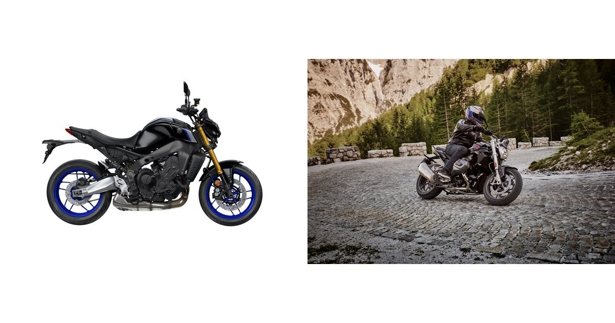 Motorrad Vergleich Yamaha MT-09 SP 2021 vs. BMW R 1250 R 2019
