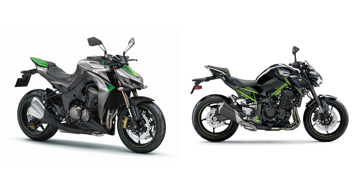 Kawasaki Z1000 2015 vs Kawasaki Z900 2022