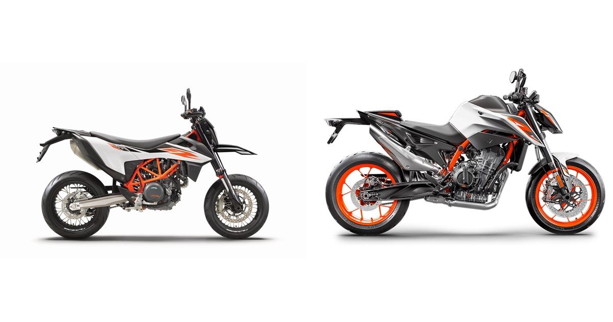 KTM 690 SMC R 2020 vs KTM 890 Duke R 2021