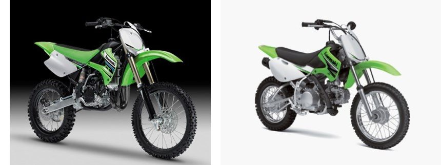 KLX110 KLX125 KLX250 KX65 KX85 KX100 KX125 KX250F KX450F アルミ製