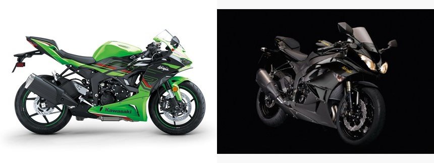 モモキングvs Kawasaki Ninja ZX-6R 2024 vs Kawasaki Ninja ZX-6R 2010