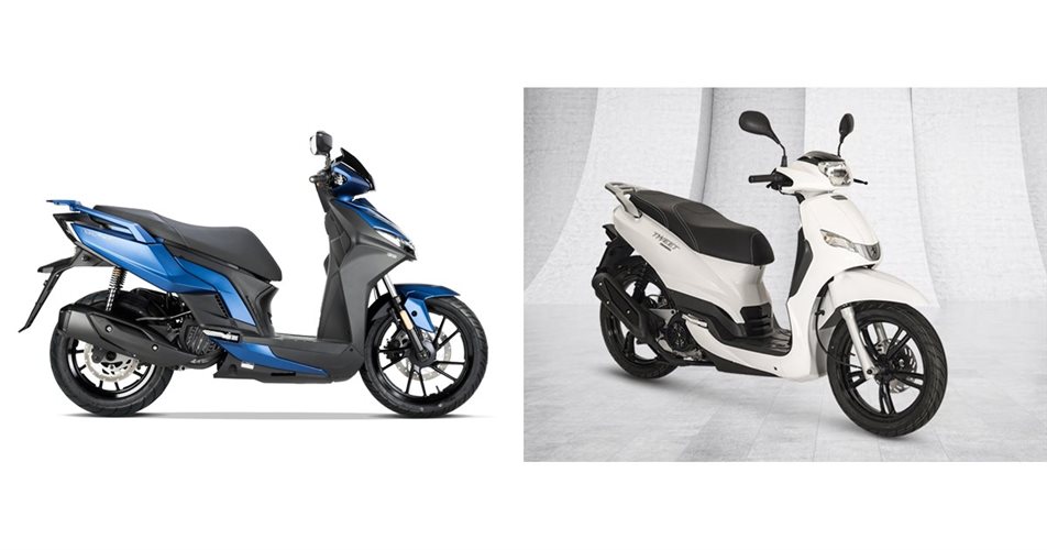 Motorrad Vergleich Kymco Agility S 125i Cbs 2023 Vs Peugeot Tweet 125