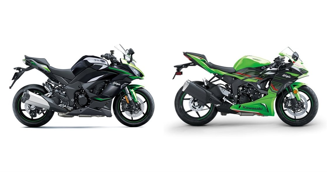 Kawasaki Ninja 1000SX 2023 vs Kawasaki Ninja ZX-6R 2024