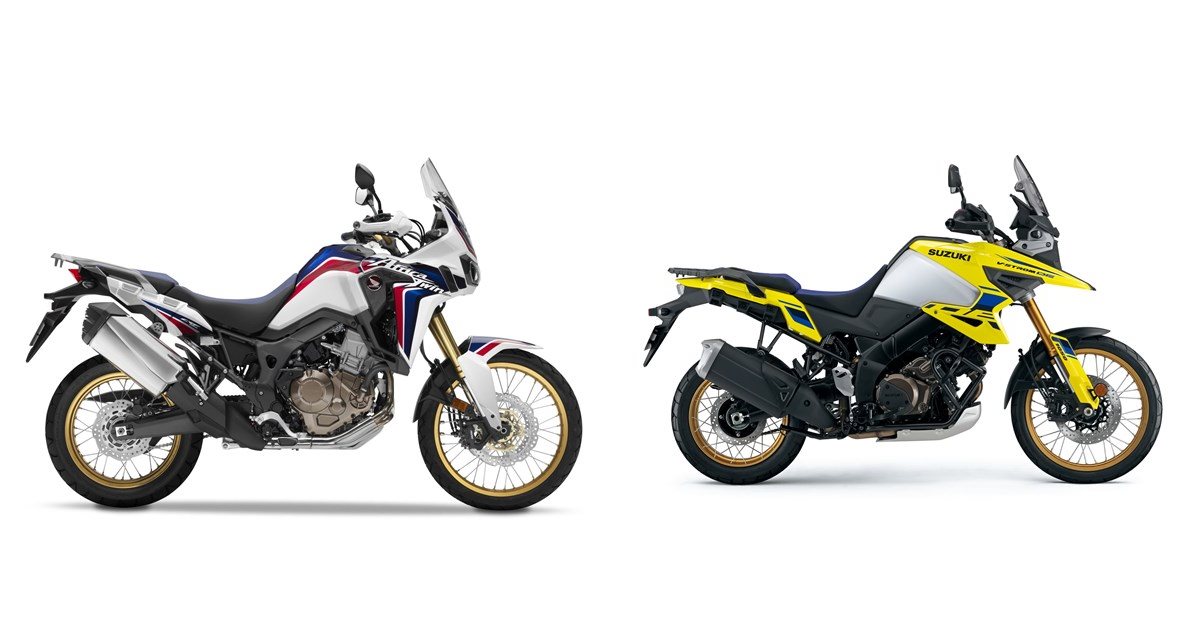 Africa twin vs v store strom 650