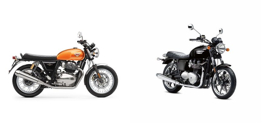 Royal enfield 650 vs triumph outlet bonneville