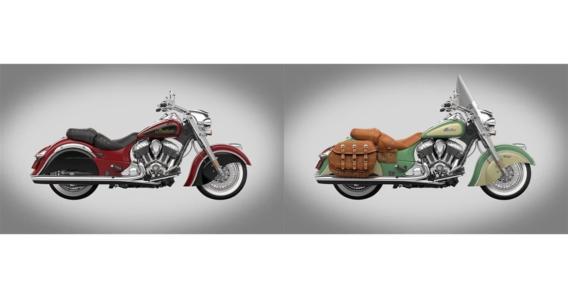 Schienalino Sissybar portapacchi compatibile con Indian Chief Bobber / Dark Horse 21-24 VG4