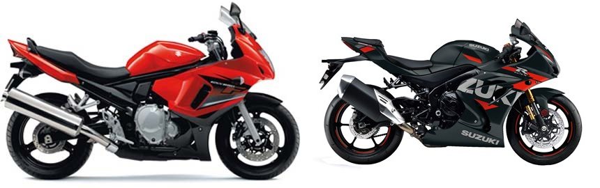Gsx R 650 Motorrad Vergleich Suzuki GSX 650 F 2009 vs. Suzuki GSX-R 1000 2021