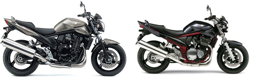 Motorrad Vergleich Suzuki Bandit 1250 2012 vs. Suzuki Bandit 1200 2006