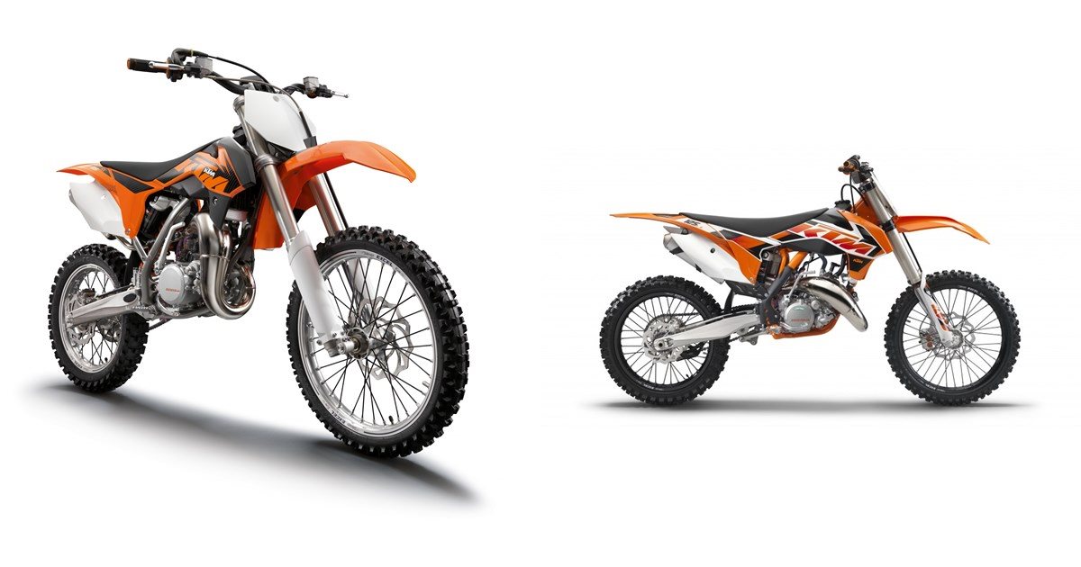 Curated visual reference: Fresh Look at Motorrad Vergleich Ktm 85 Sx 19 16 2013 Vs Ktm