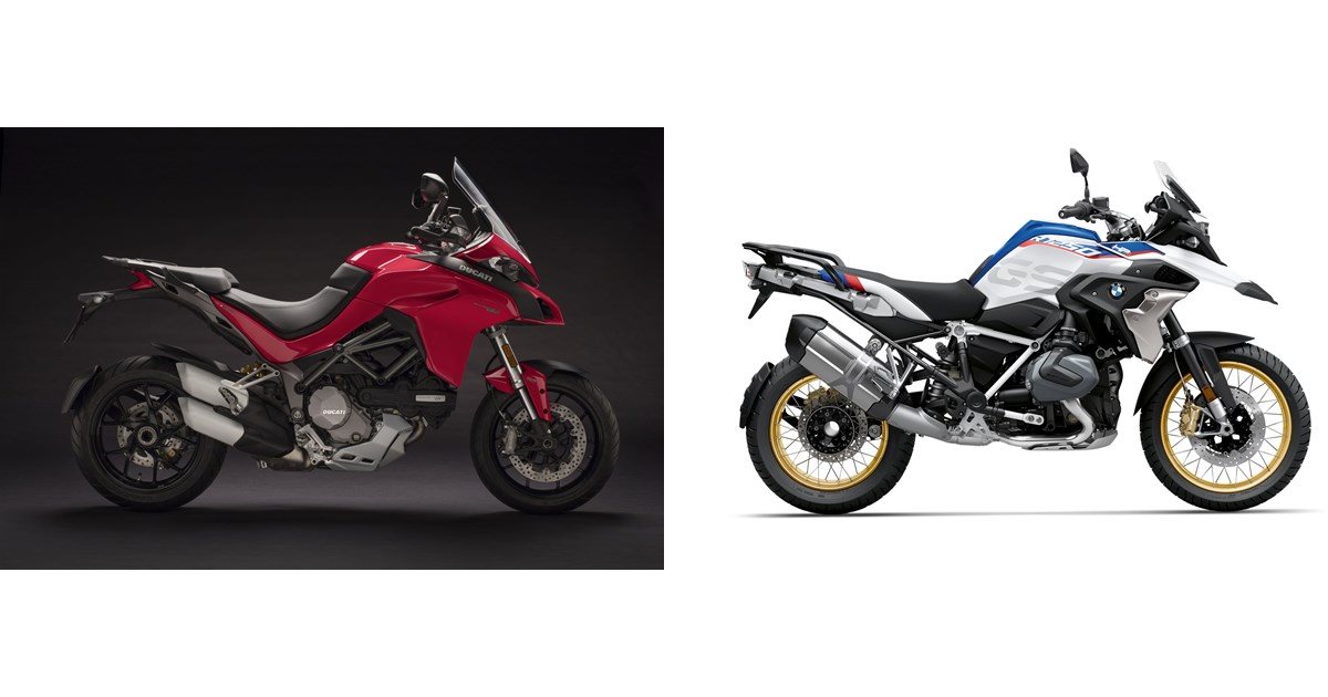 Motorrad Vergleich Ducati Multistrada 1260 2020 vs. BMW R 1250 GS 2019