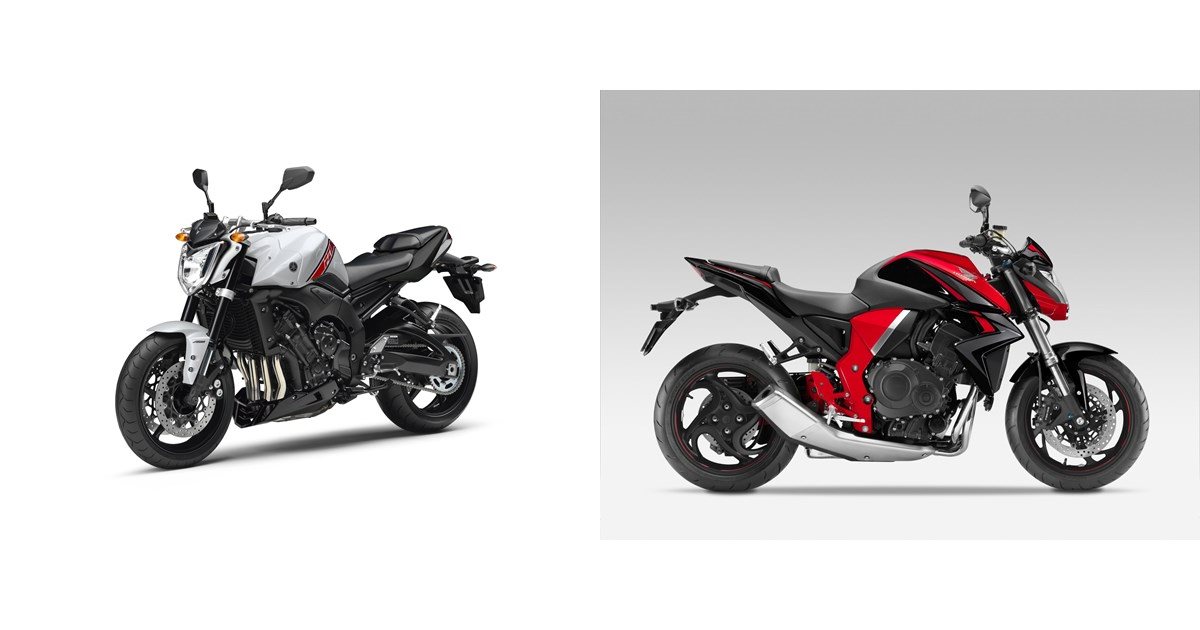 Motorrad Vergleich Yamaha FZ1 2013 vs. Honda CB 1000 R 2016