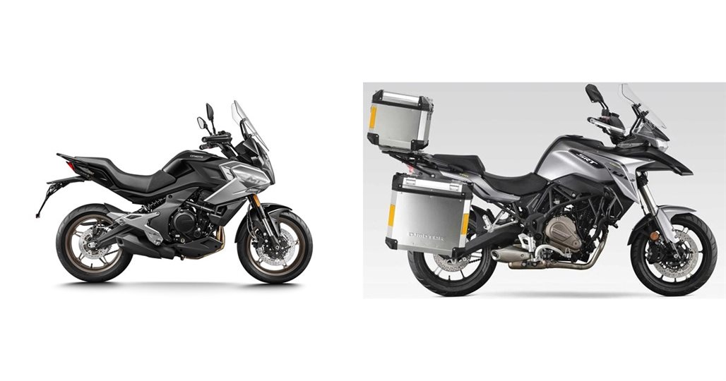 Motorrad Vergleich Cfmoto 700mt 2023 Vs Qj Motor Srt 700 2023