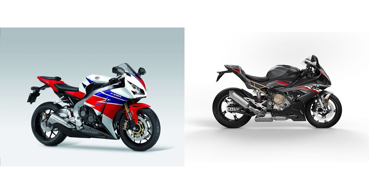 Motorrad Vergleich Honda CBR1000RR Fireblade 2013 vs. BMW S 1000 RR 2022