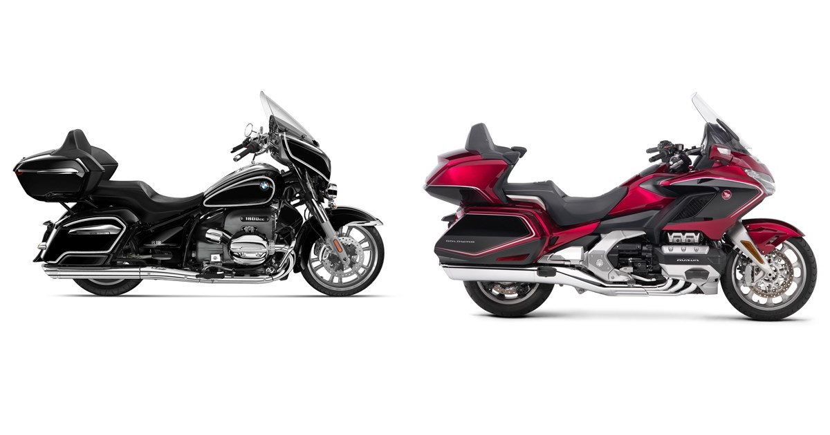Motorrad Vergleich BMW R 18 Transcontinental 2022 vs. Honda GL 1800 ...
