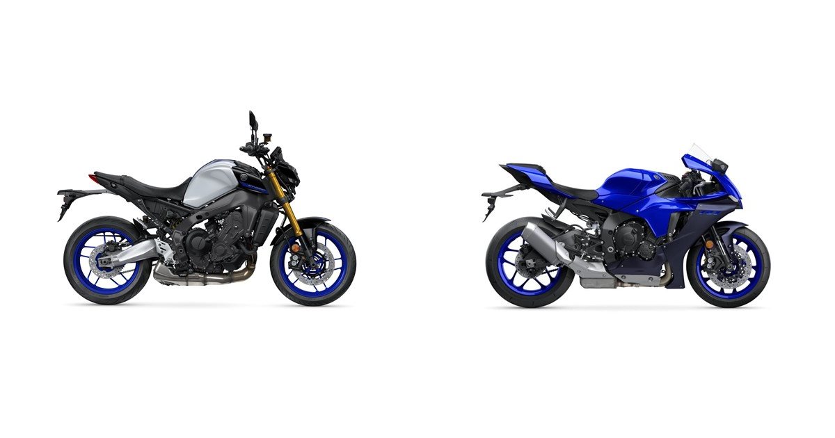 Yamaha MT-09 SP 2023 vs Yamaha R1 2023