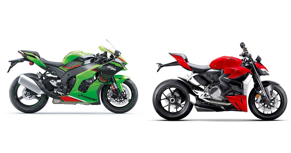 まっくす Kawasaki Ninja ZX-6R 2013 vs Ducati Streetfighter V2 2025