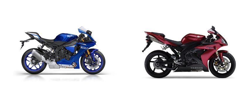 450 Rse Vs R1 Motorrad Vergleich Yamaha R1 2019 vs. Yamaha R1 2005
