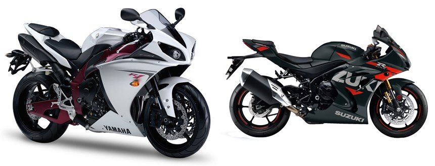 Gsx R1 Yamaha R1 2009 vs Suzuki GSX-R 1000 2021