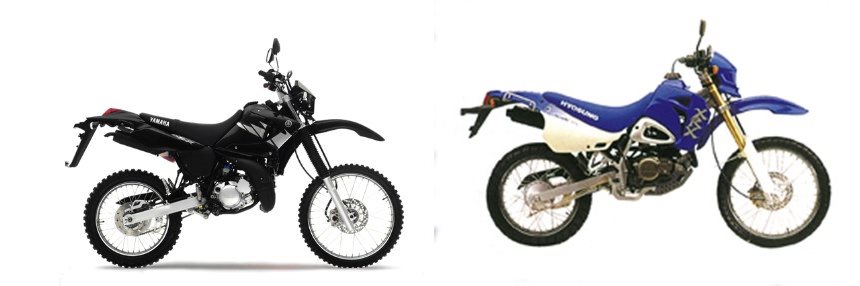 Hyosung XRX 125 2007 vs Yamaha XT 125 R 2009