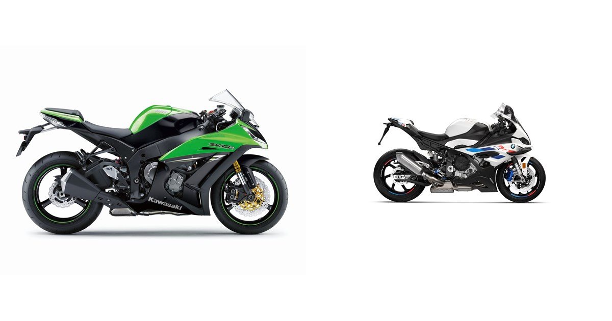 Kawasaki Ninja ZX-10R 2014 vs BMW S 1000 RR 2023