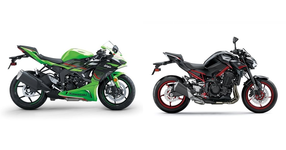 Kawasaki Ninja ZX-6R 2024 vs Kawasaki Z900 2021