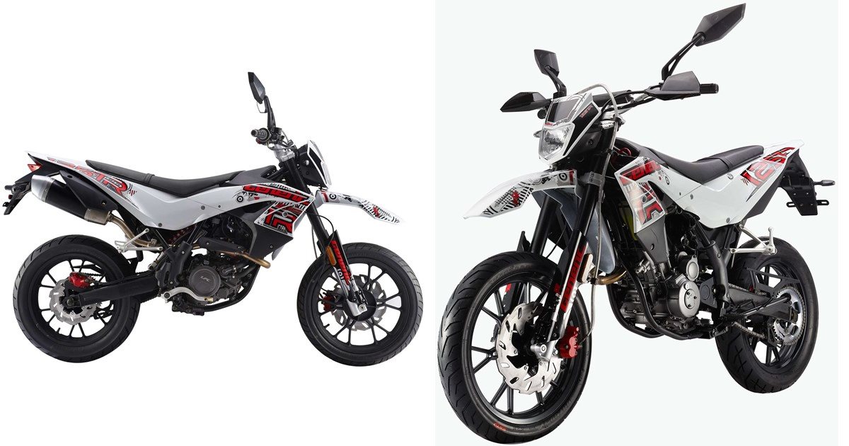 Tr125 Motorrad Vergleich KSR Moto TR 125 SM 2020 vs. KSR Moto TR 125 SM 2013