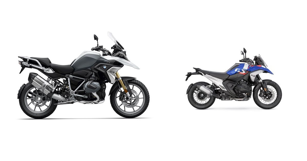 Motorrad Vergleich BMW R 1250 GS 2021 vs. BMW R 1300 GS 2024