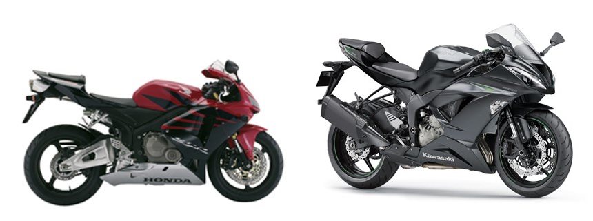 Honda CBR600RR 2006 vs Kawasaki Ninja ZX-6R 636 2016