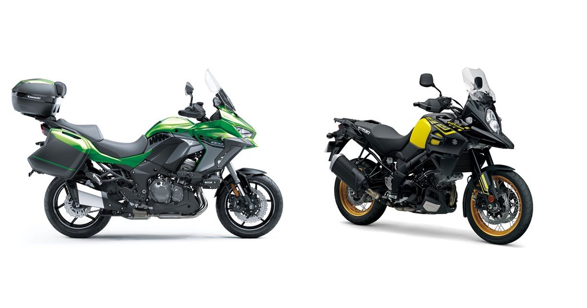Motorrad Vergleich Kawasaki Versys 1000 SE 2020 vs. Suzuki V-Strom 1000