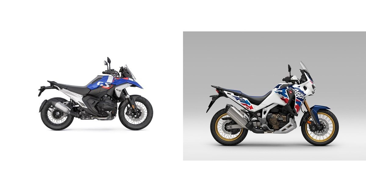 BMW R 1300 GS 2025 vs Honda CRF1100L Africa Twin Adventure Sports DCT 2025