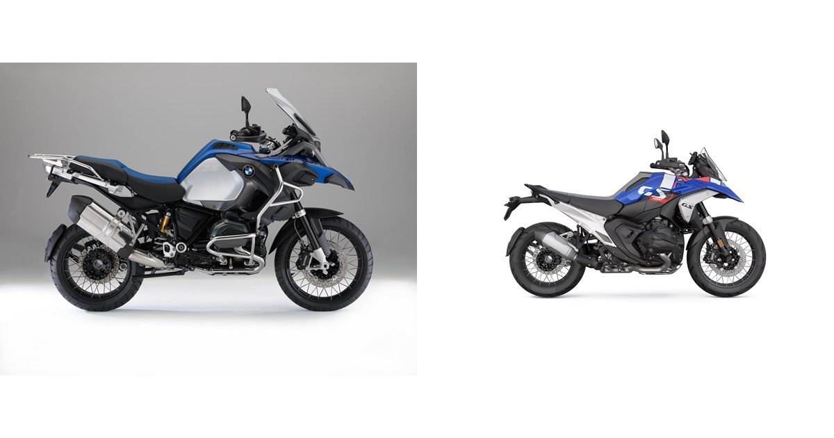 Motorrad Vergleich BMW R 1200 GS Adventure 2014 vs. BMW R 1300 GS 2024