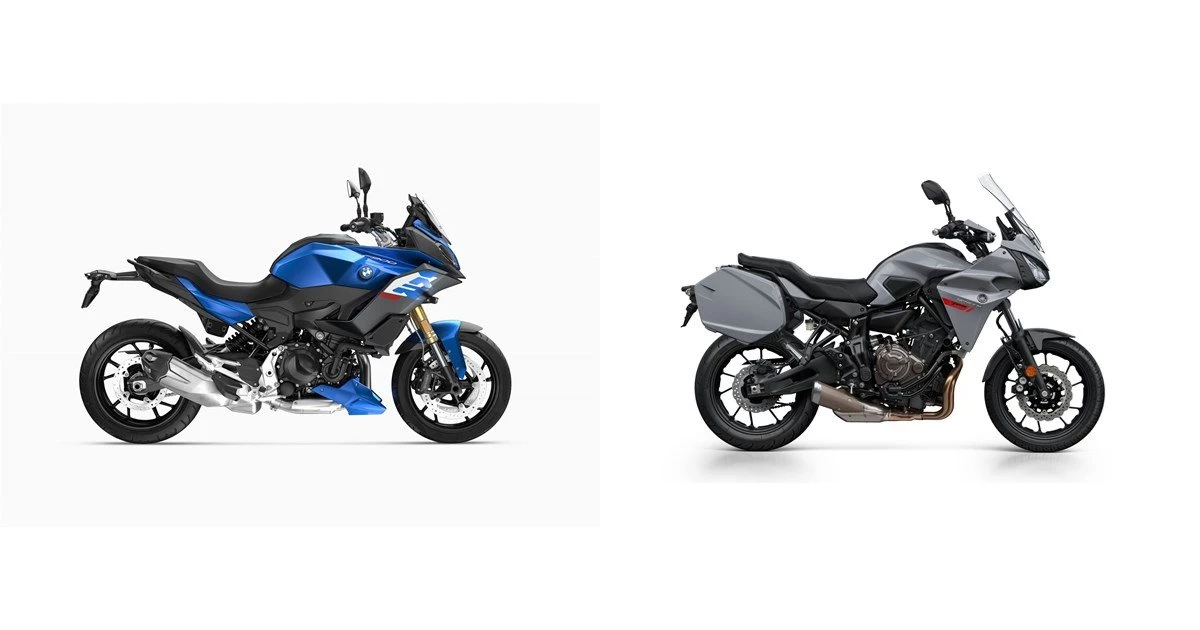 Motorrad Vergleich BMW F 900 XR 2024 vs. Yamaha Tracer 700 GT 2020