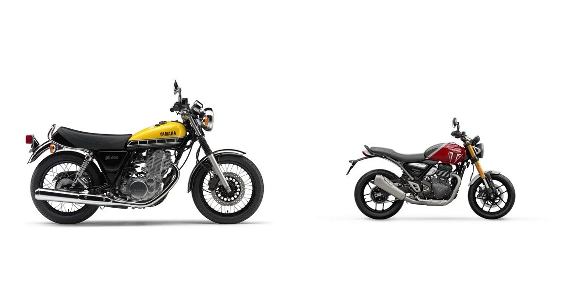 Yamaha SR 400 2016 vs Triumph Speed 400 2024