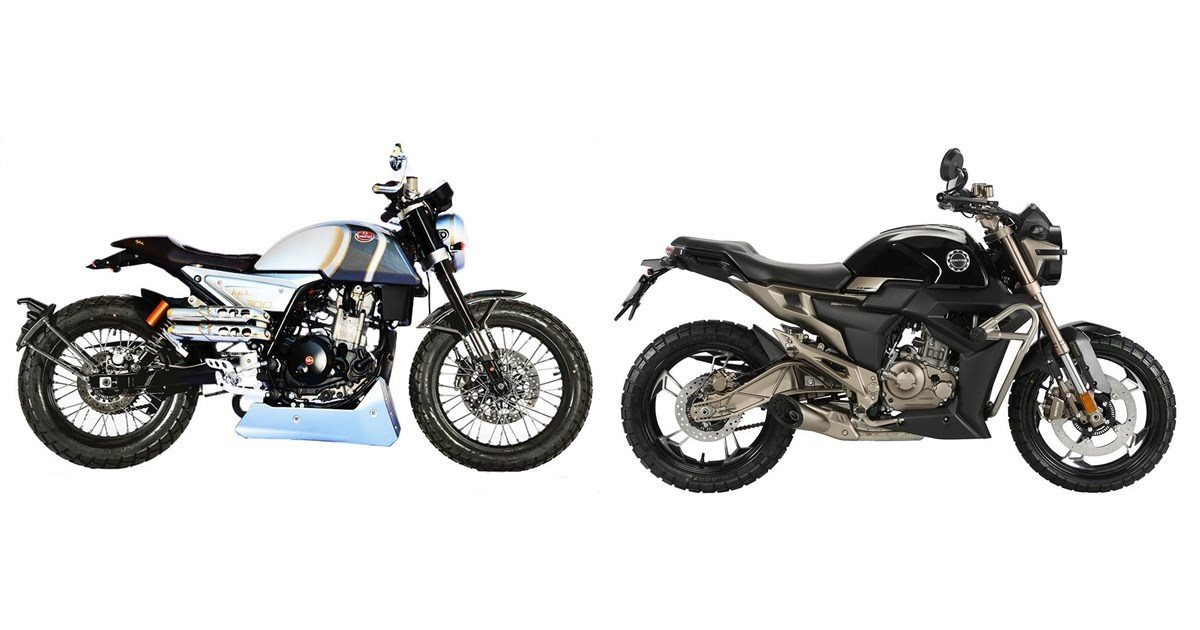 Motorrad Vergleich Fb Mondial Hps Vs Zontes G